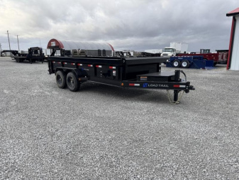 New 2025 Load Trail 83 x16' 16,000# Scissor Lift Dump Trailer