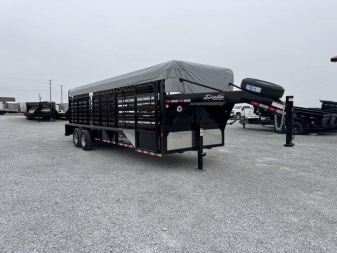 New 2025 Delta 6'8 x24' Livestock Trailer