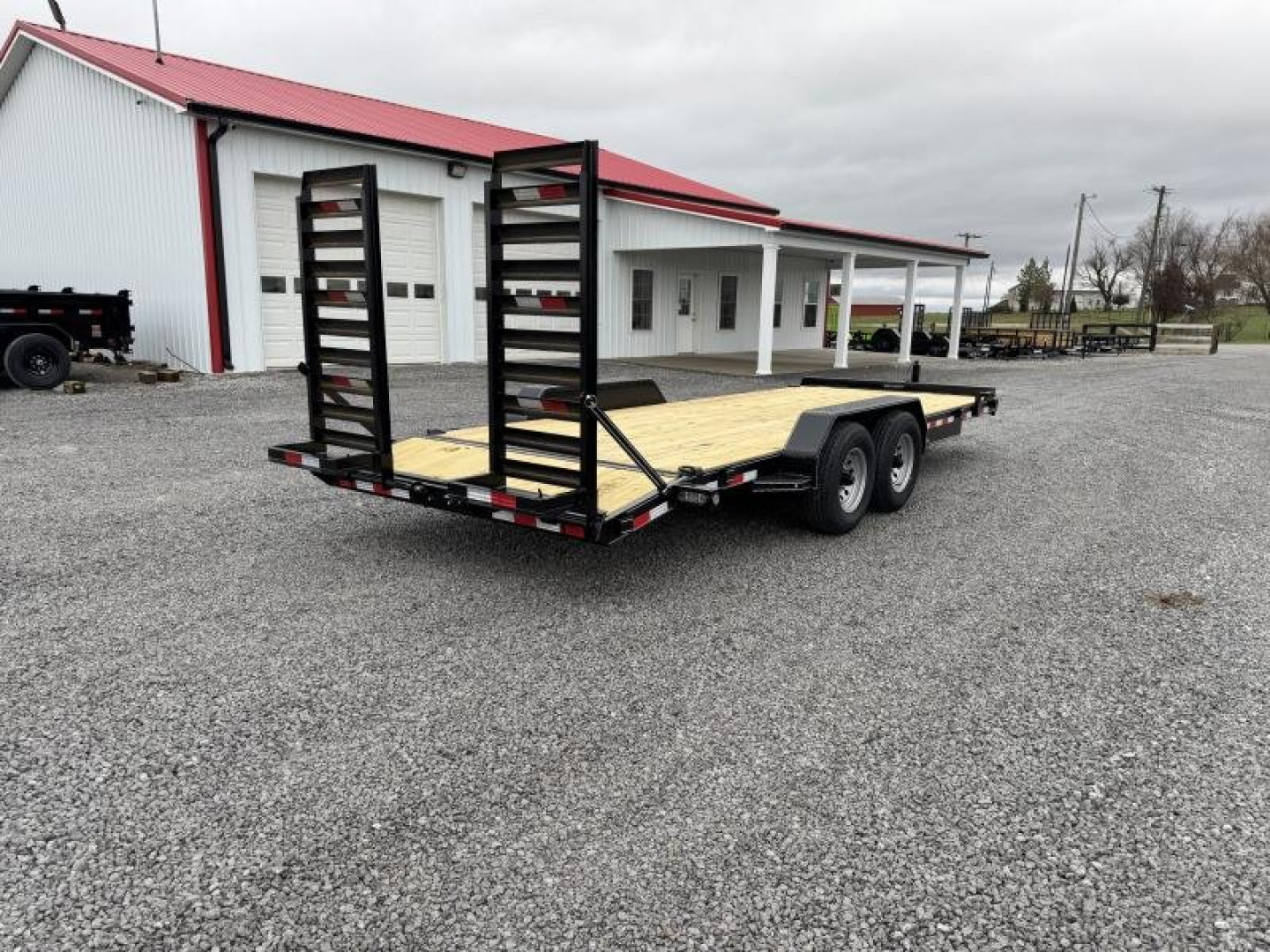 New 2026 Blazer 82"x20' 10K Wood Floor Equipment Trailer