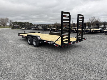 New 2026 Blazer 82"x20' 10K Wood Floor Equipment Trailer