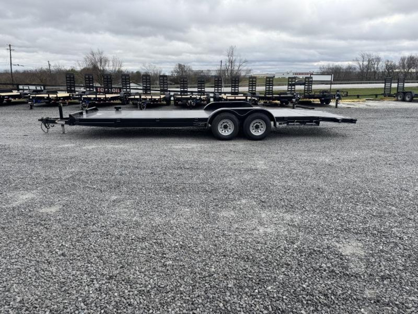 New 2026 Blazer 82"x24' 10K Steel Floor Deluxe Car Hauler