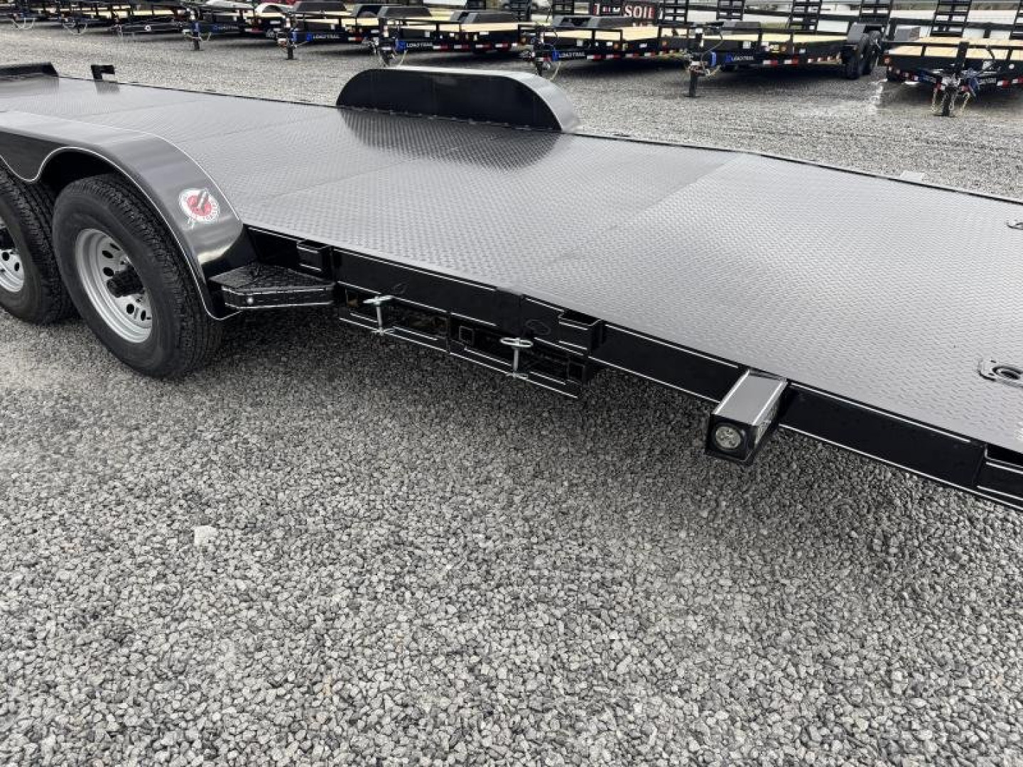 New 2026 Blazer 82"x24' 10K Steel Floor Deluxe Car Hauler