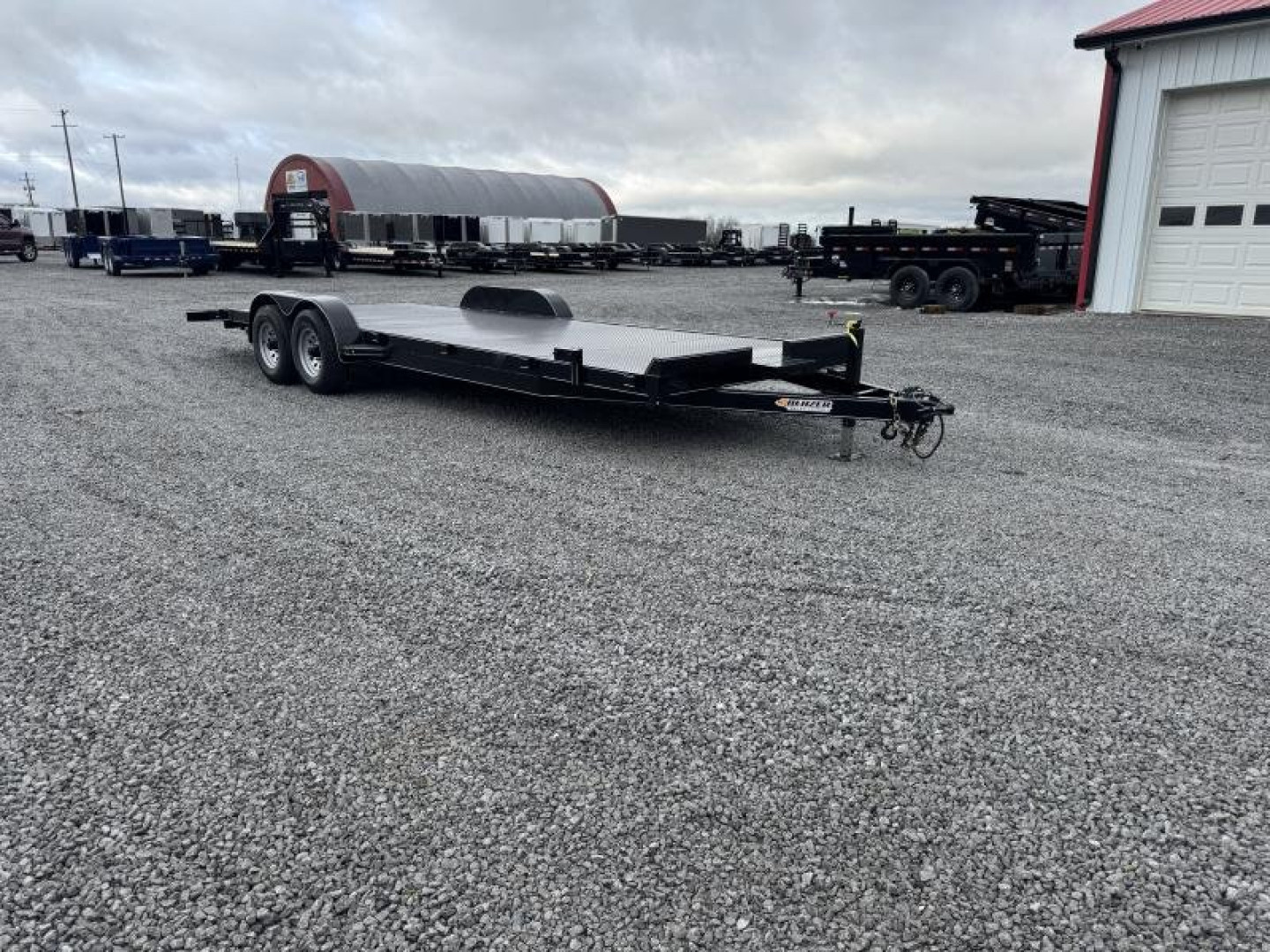 New 2026 Blazer 82"x24' 10K Steel Floor Deluxe Car Hauler