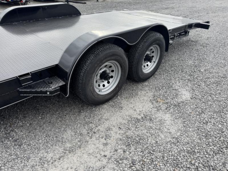 New 2026 Blazer 82"x24' 10K Steel Floor Deluxe Car Hauler