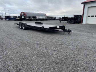 New 2025 Blazer 82 x24' 10K Steel Floor Deluxe Car Hauler