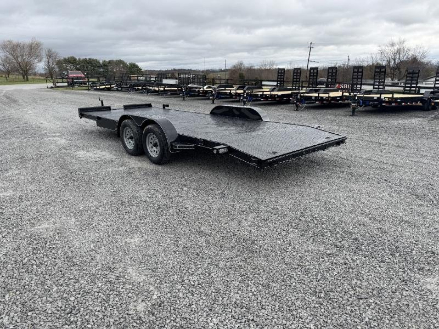 New 2026 Blazer 82"x20' 7K Steel Floor Deluxe Car Hauler