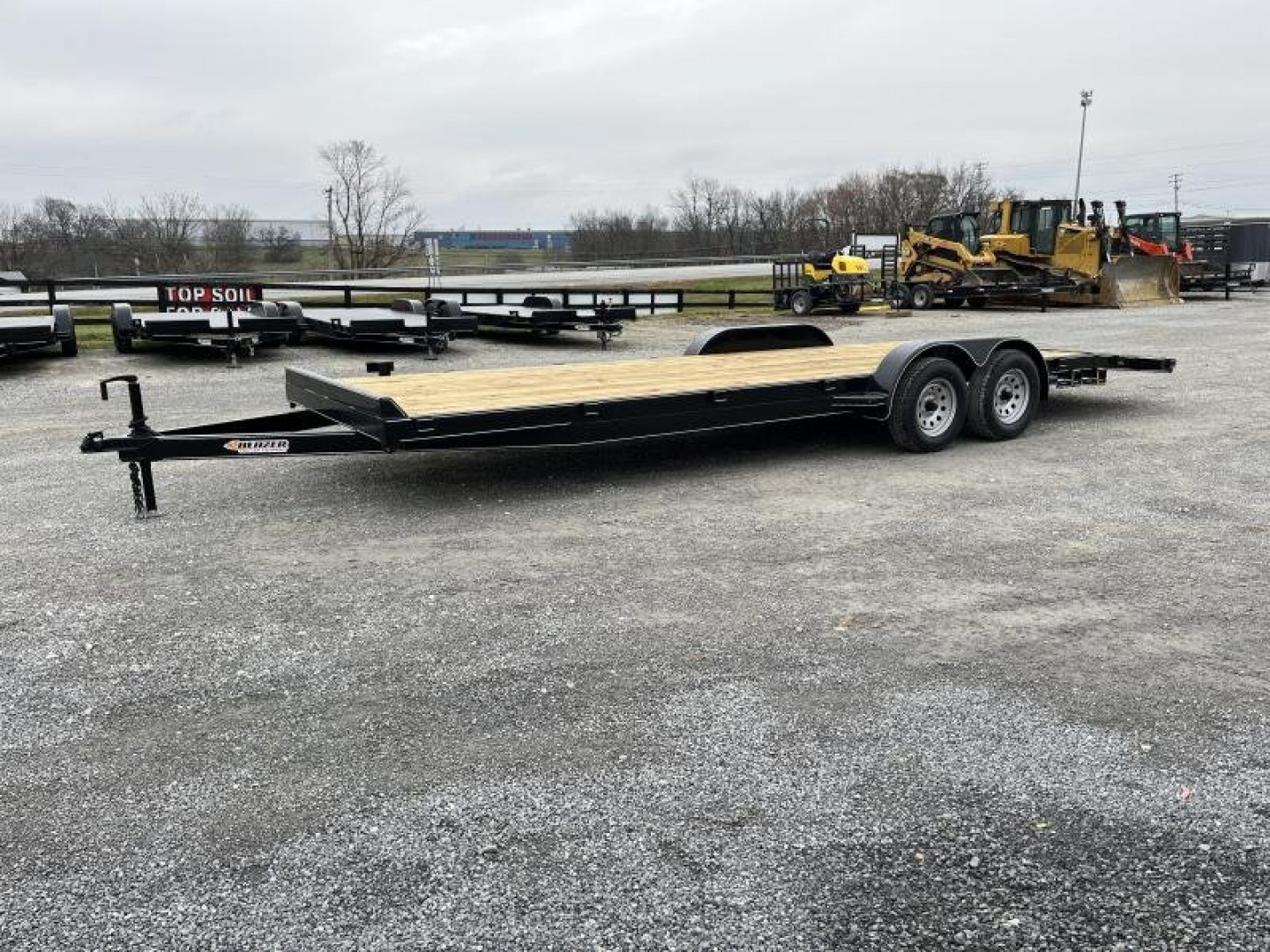 New 2026 Blazer 82"x24' 7K Wood Floor Car Hauler