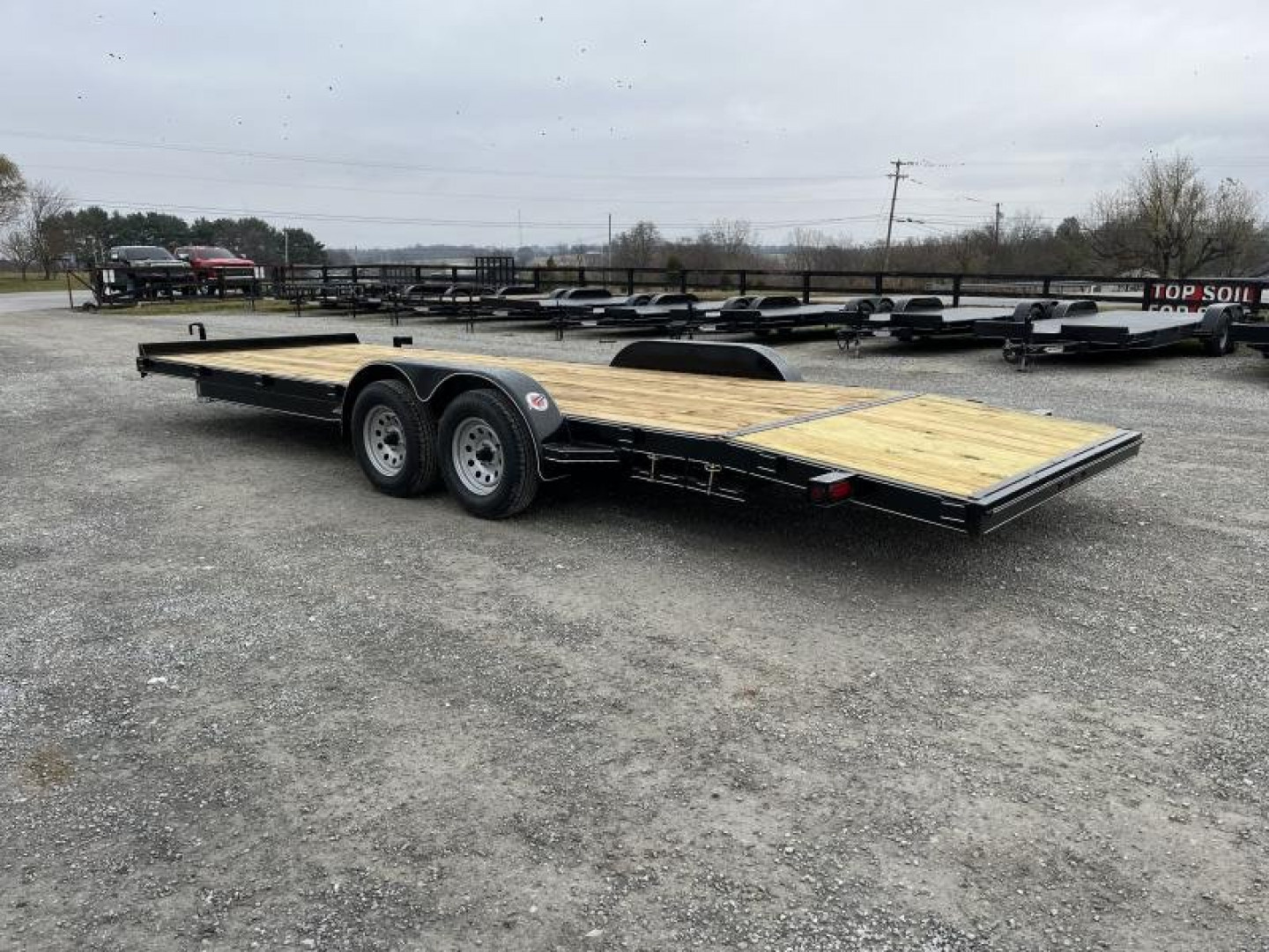 New 2026 Blazer 82"x24' 7K Wood Floor Car Hauler