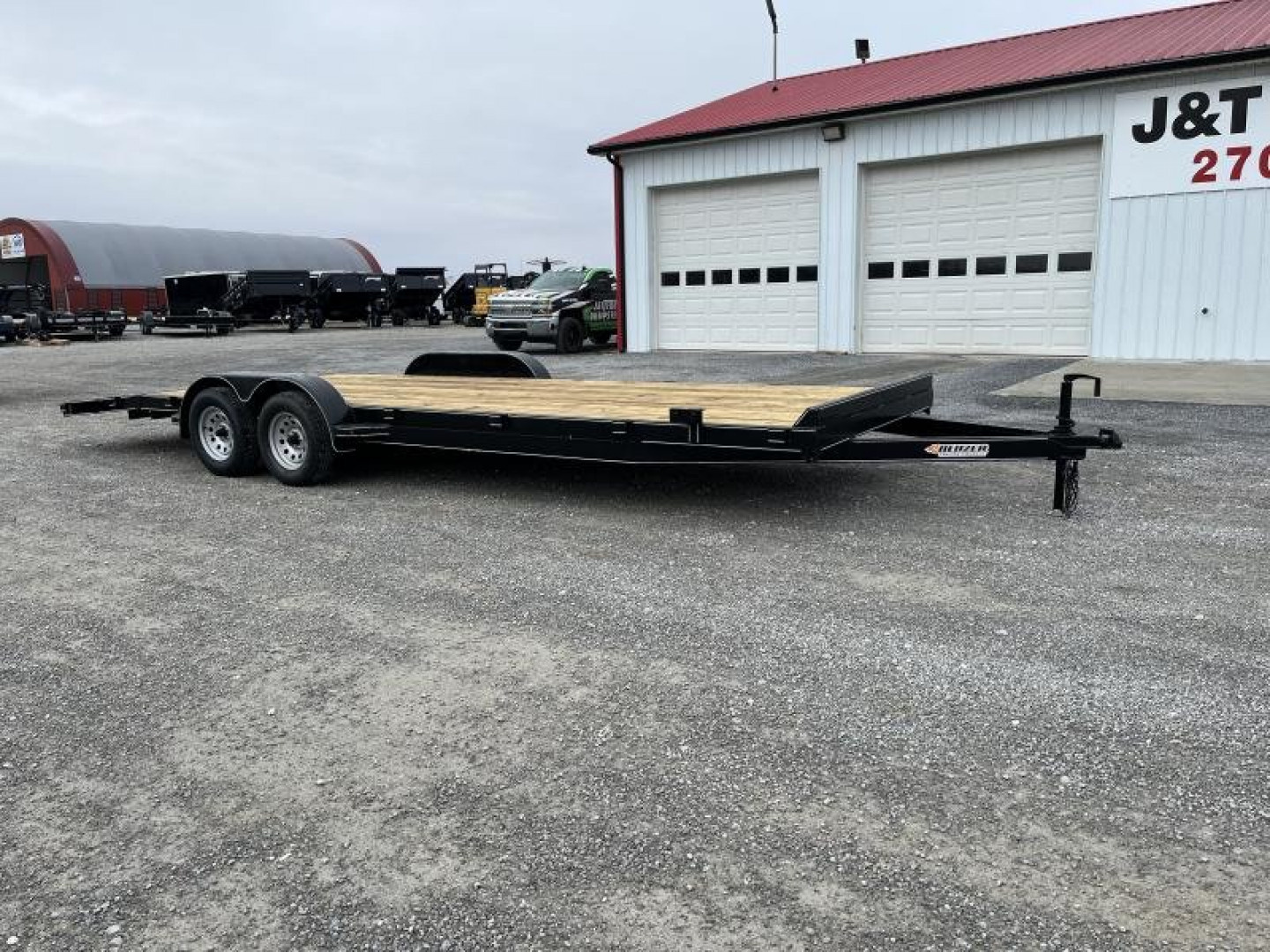New 2026 Blazer 82"x24' 7K Wood Floor Car Hauler
