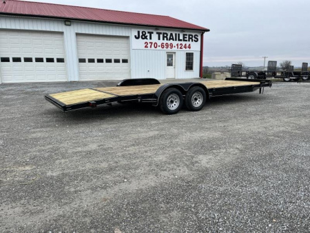 New 2026 Blazer 82"x24' 7K Wood Floor Car Hauler