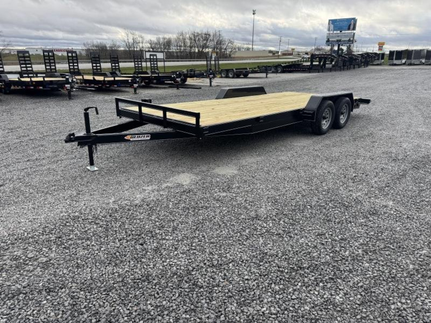New 2026 Blazer 82"x20' 7K Wood Floor Economy Car Hauler Car Hauler