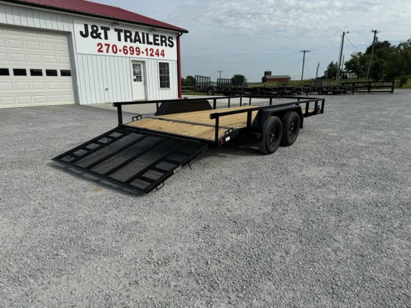 New 2025 Load Trail 83"x16' Tandem Utility Trailer