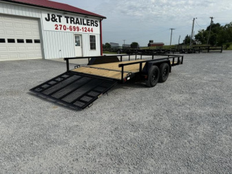 New 2025 Load Trail 83"x16' Tandem Utility Trailer