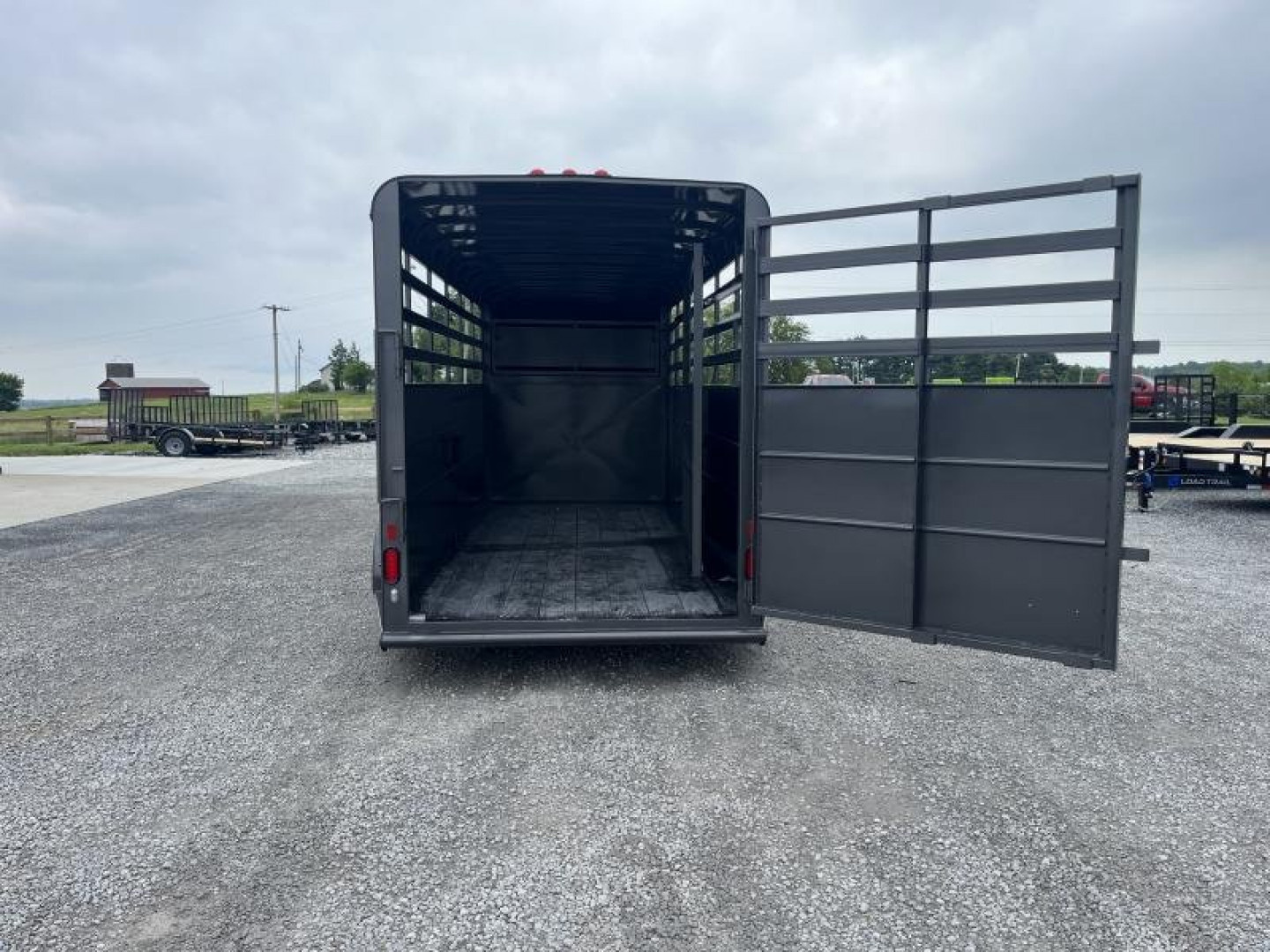 New 2026 Delta Trailers 16FT 500ES Gooseneck Livestock Trailer Stock / Stock Combo Trailer