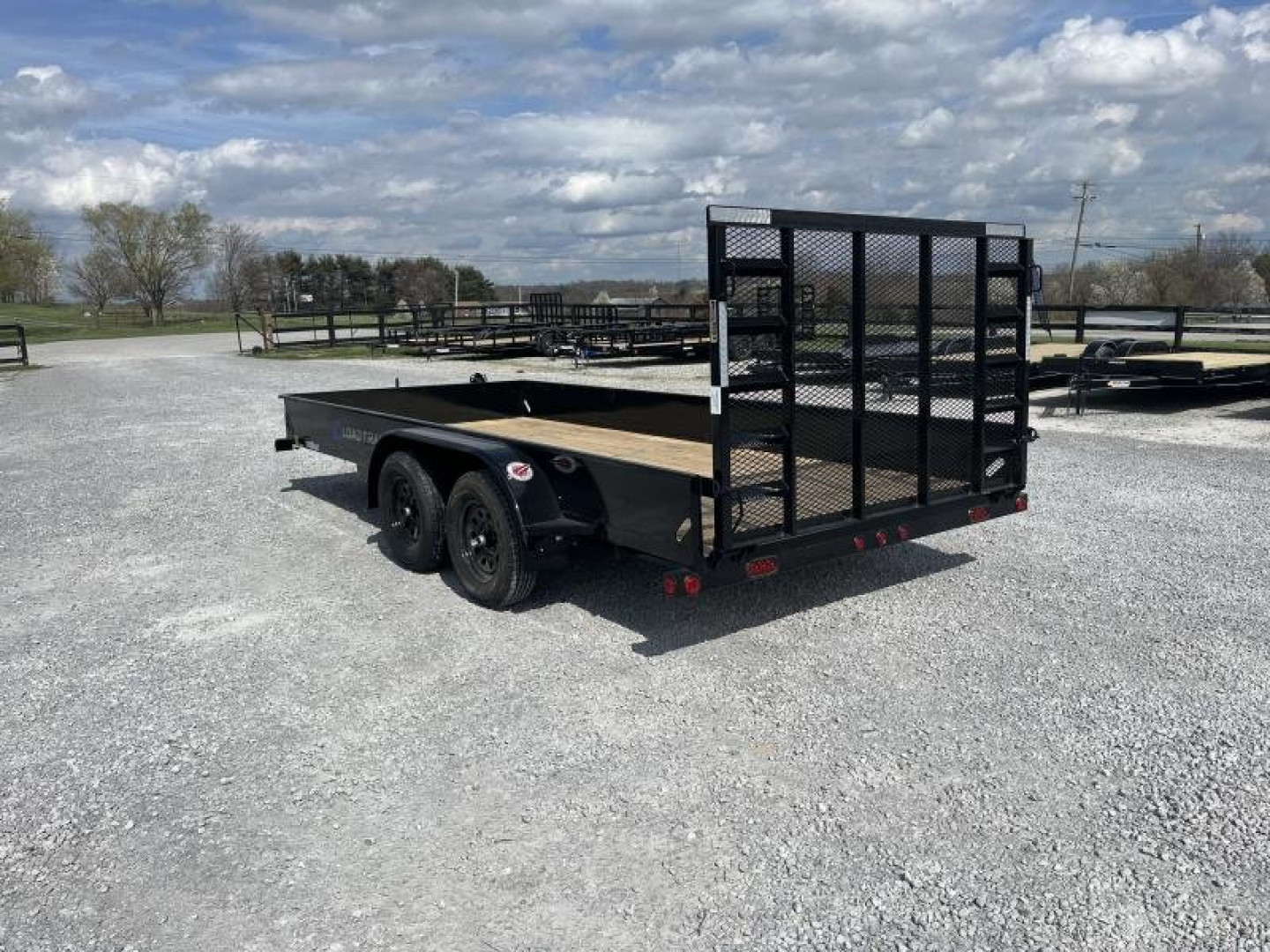 New 2025 Load Trail 83"x16' Tandem Utility Trailer w/Solid Sides