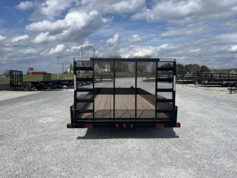 New 2025 Load Trail 83"x16' Tandem Utility Trailer w/Solid Sides