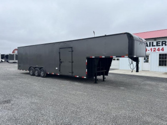 New 2025 Homesteader 8.5'x38' Champion Tri-Axle Gooseneck w/Blackout Package