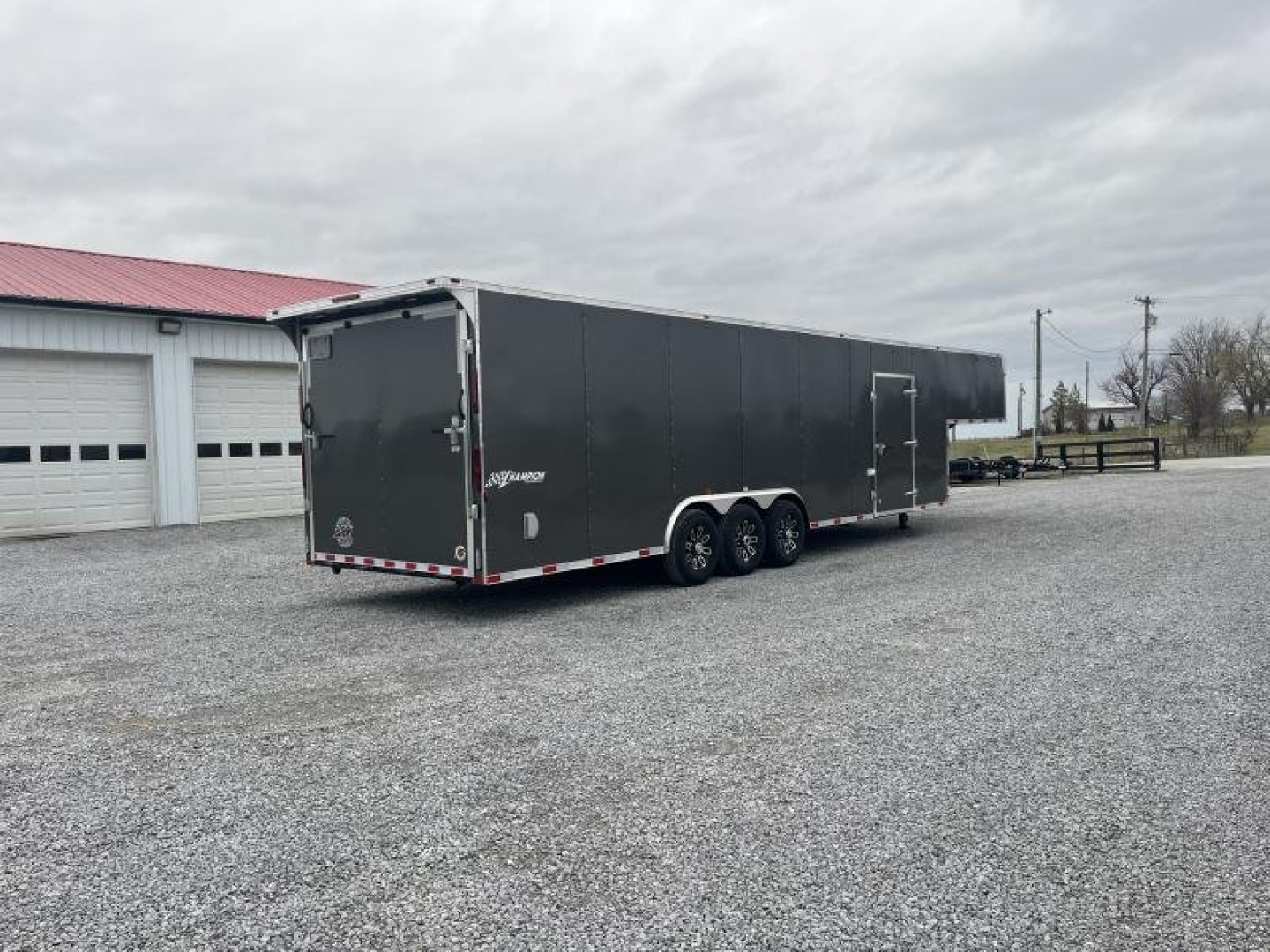 New 2025 Homesteader 8.5'x38' Champion Tri-Axle Gooseneck