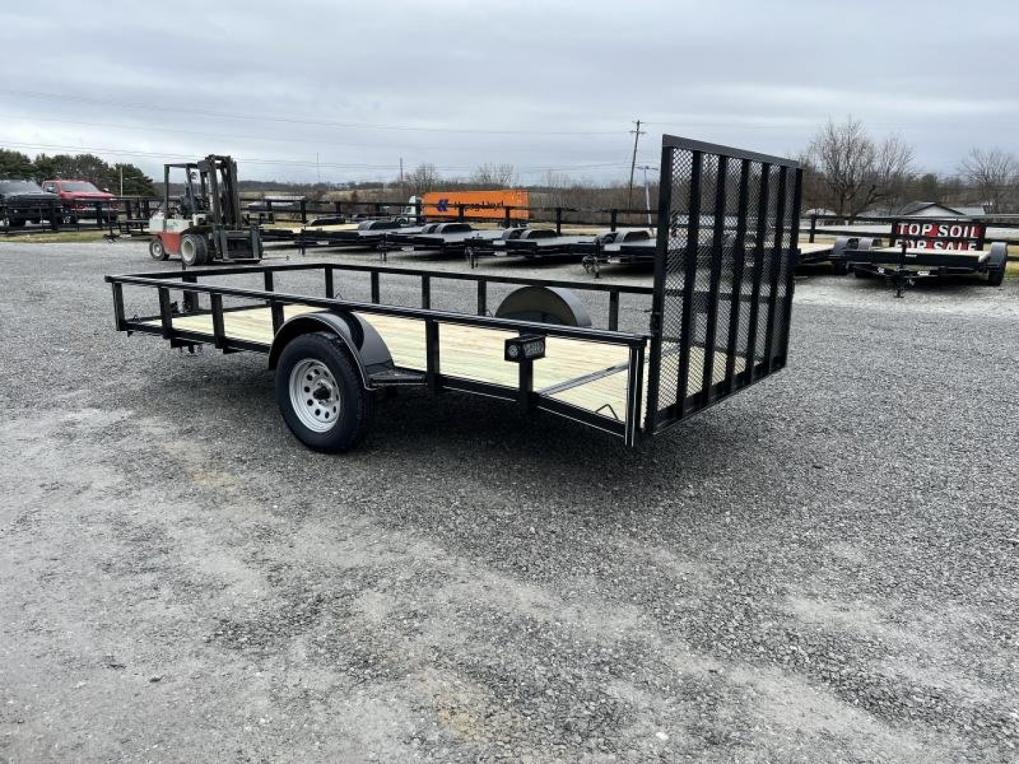New 2025 Blazer 6.5'x14' Single Axle Utility Trailer