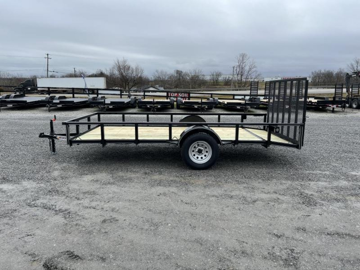New 2025 Blazer 6.5'x14' Single Axle Utility Trailer