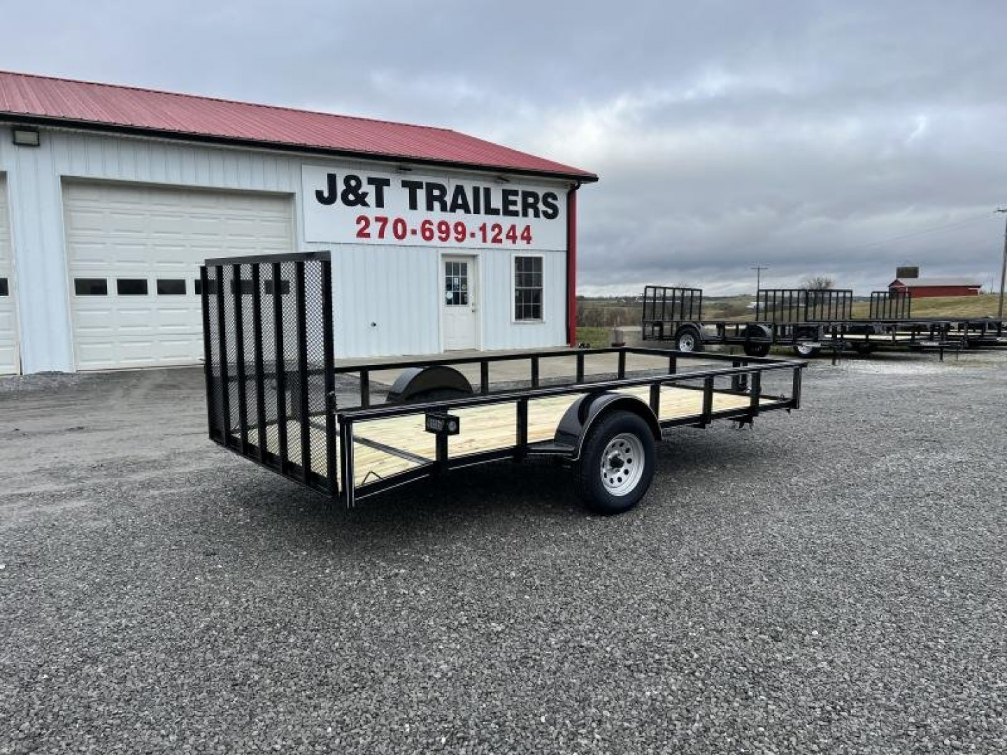 New 2025 Blazer 6.5'x14' Single Axle Utility Trailer