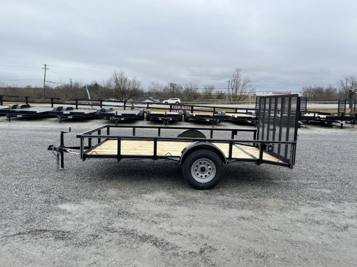 New 2025 Blazer 6.5'x12' Single Axle Utility Trailer