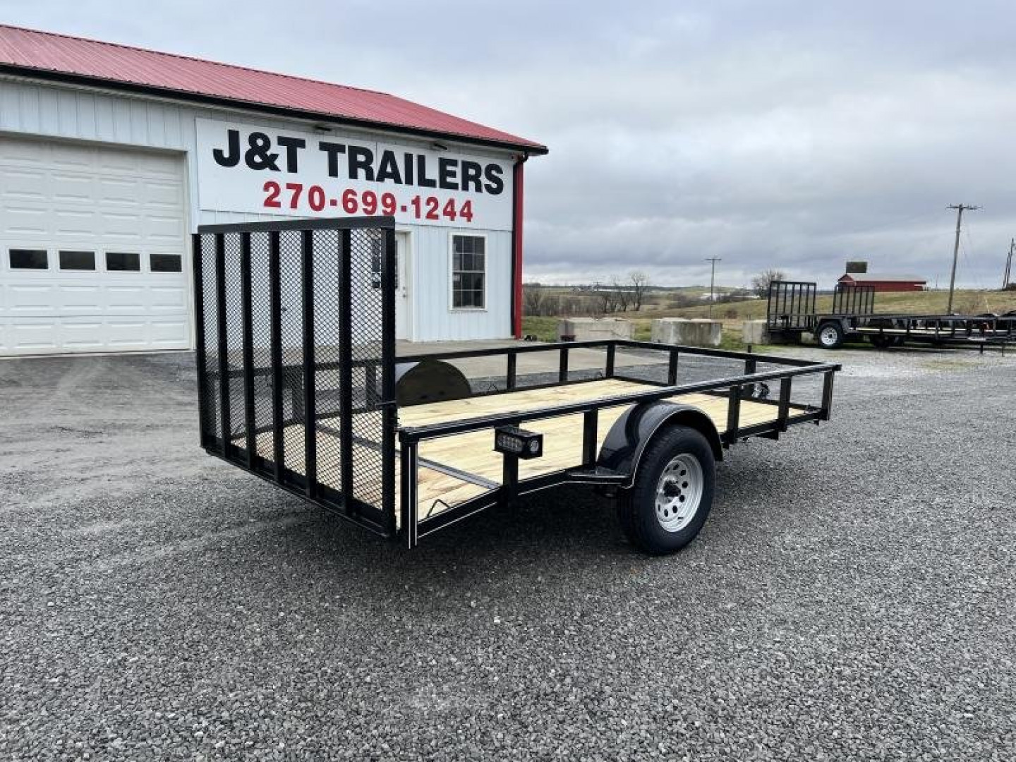 New 2025 Blazer 6.5'x12' Single Axle Utility Trailer