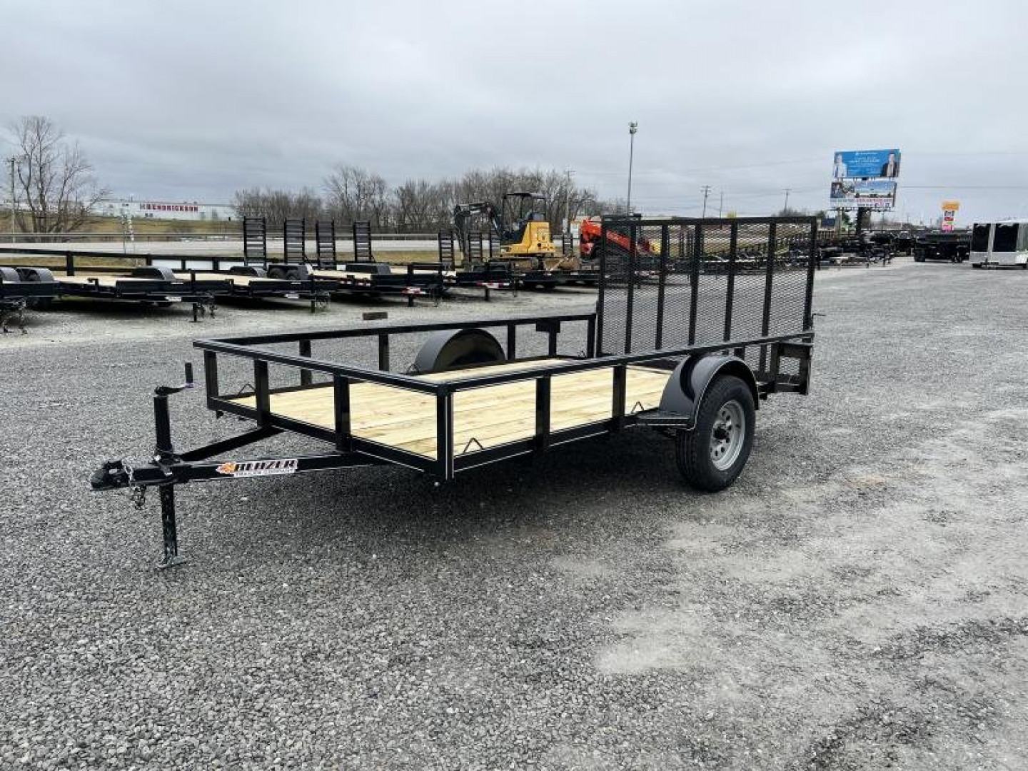 New 2025 Blazer 6.5'x12' Single Axle Utility Trailer
