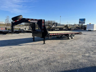 New 2025 Blazer 20'+5' 14,000# Gooseneck Equipment Trailer