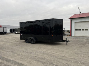 New 2024 Homesteader 7'x16' Blackout OHV Enclosed Cargo Trailer