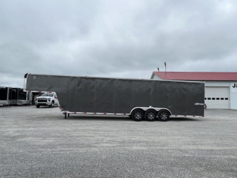 New 2024 Homesteader 8.5'x38' Champion Tri-Axle Gooseneck Enclosed Trailer