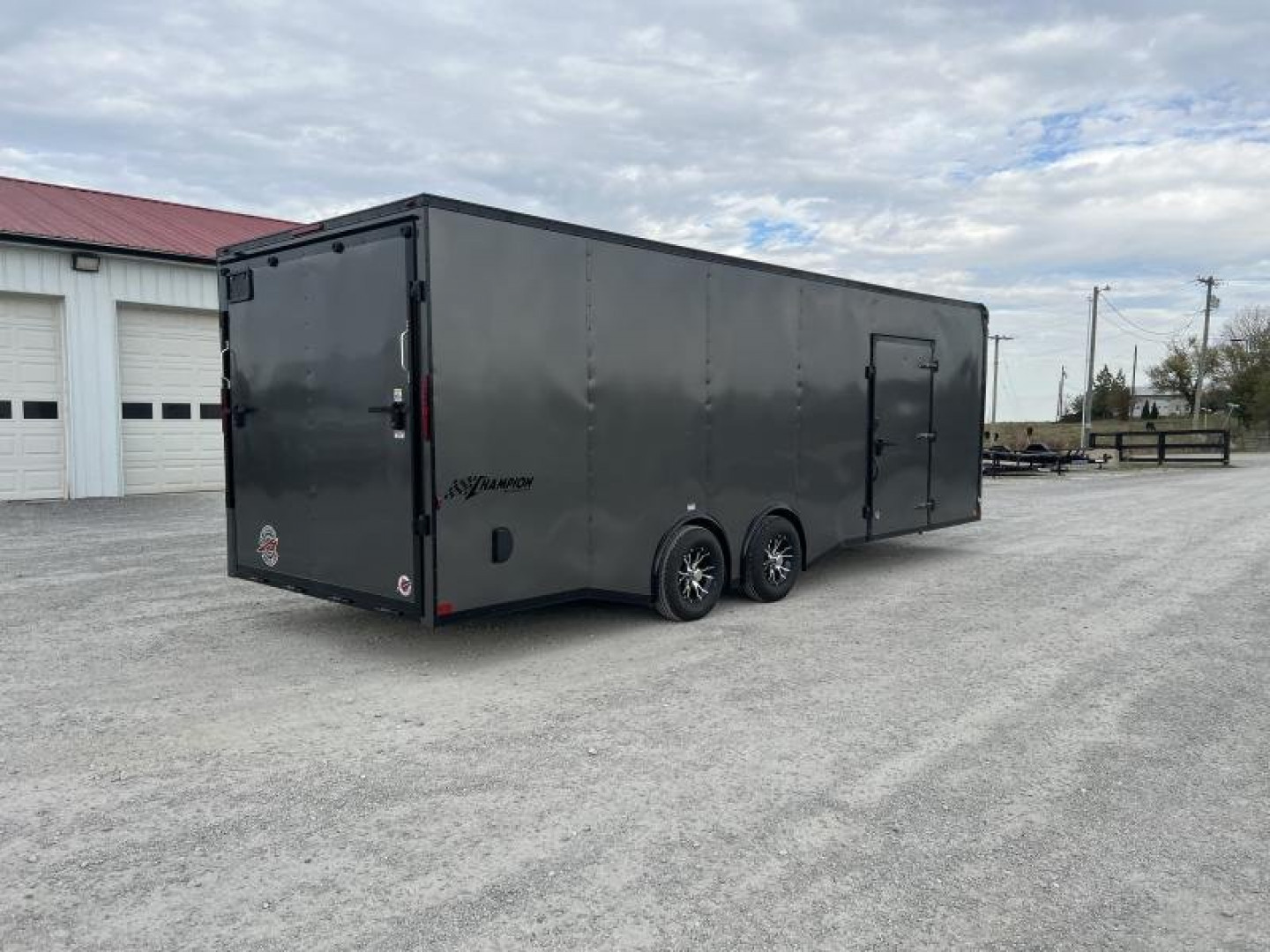 New 2025 Homesteader Trailer 8.5x24ft Champion Spread Axle Cargo / Enclosed Trailer