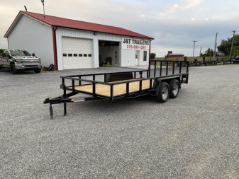 New 2025 Blazer 77 X16' Deluxe HD Utility Trailer