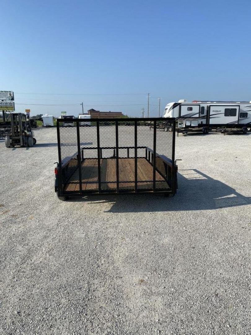 New 2025 Blazer 77"x12' Tandem HD Deluxe Utility Trailer