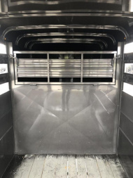 New 2025 Delta Trailers 16ft Gooseneck Livestock Trailer *Extra Height* Stock / Stock Combo Trailer