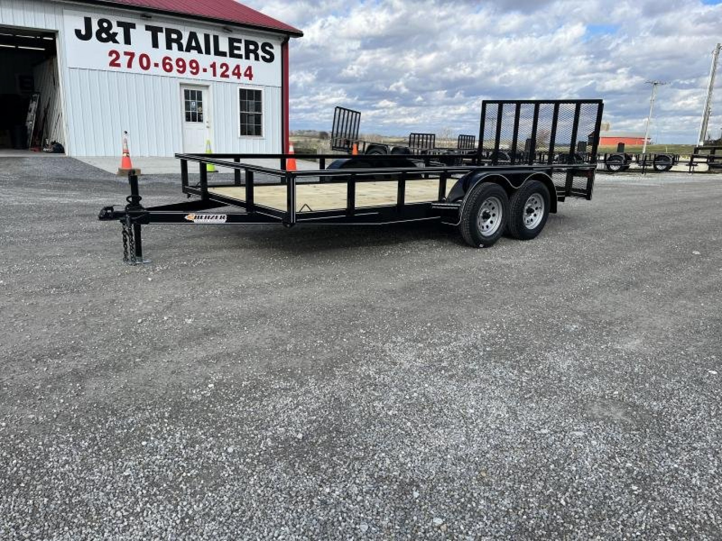 New 2025 Blazer 77"X16' Utility Trailer