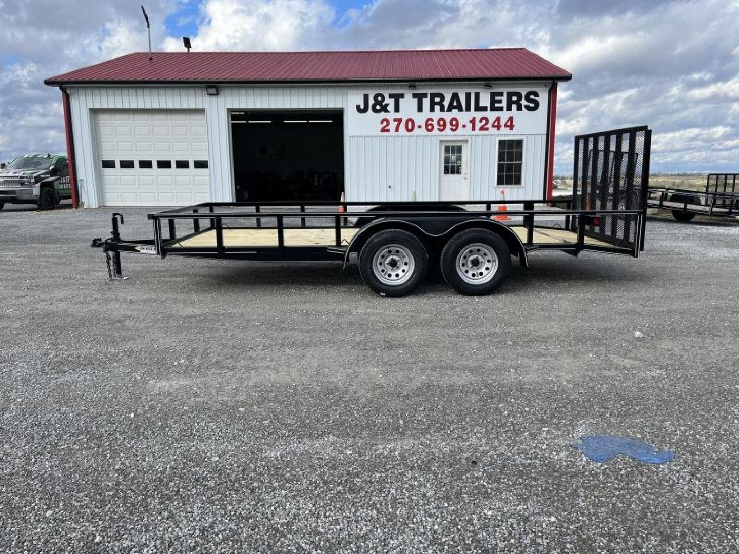 New 2025 Blazer 77"X16' Utility Trailer