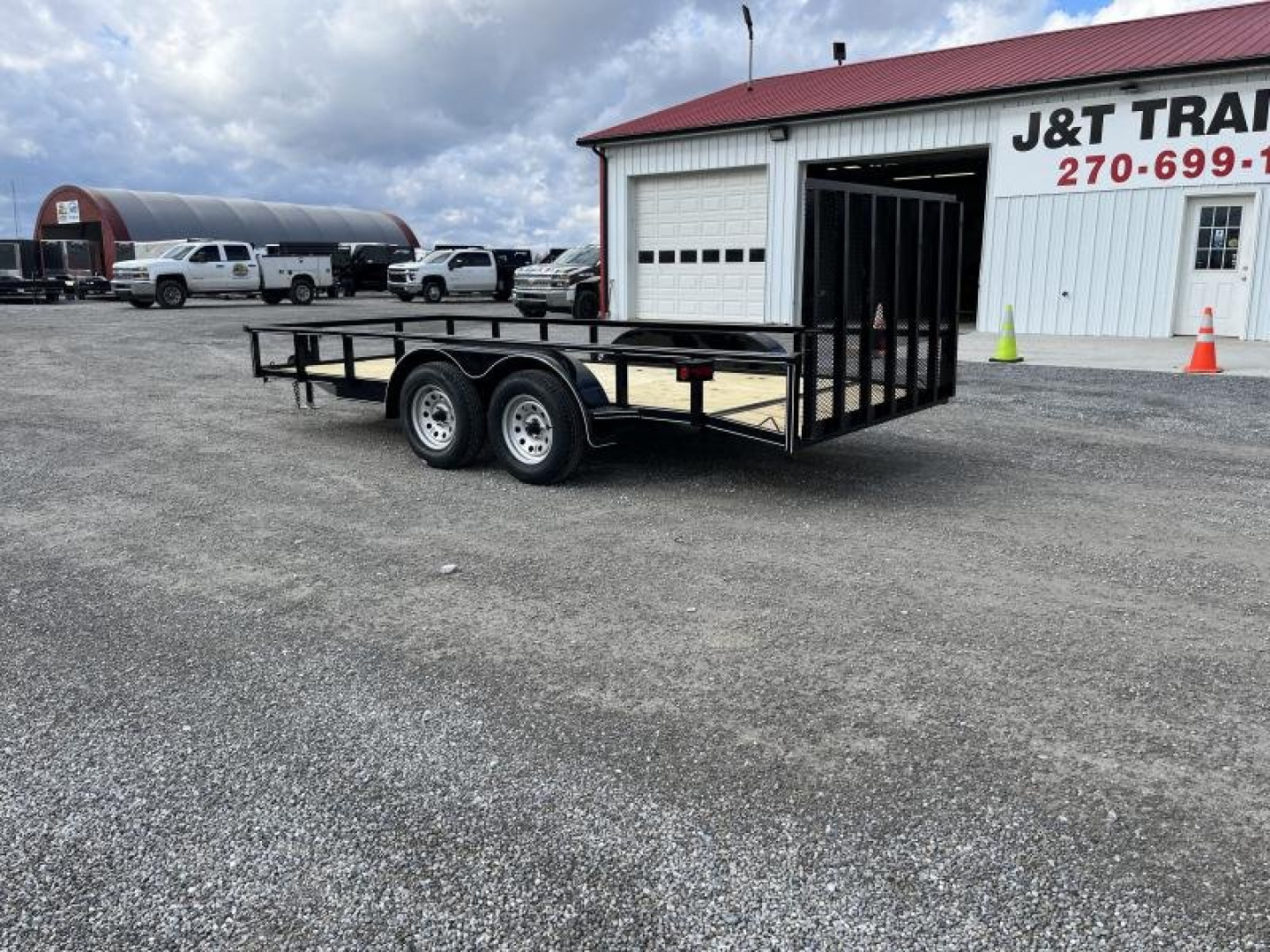New 2025 Blazer 77"X16' Utility Trailer