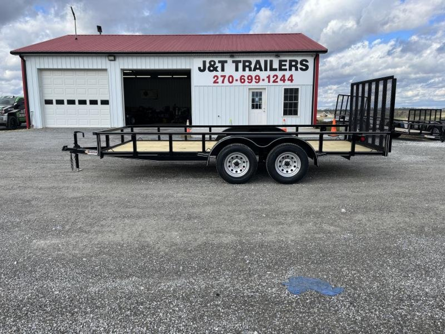 New 2025 Blazer 77"X16' Utility Trailer