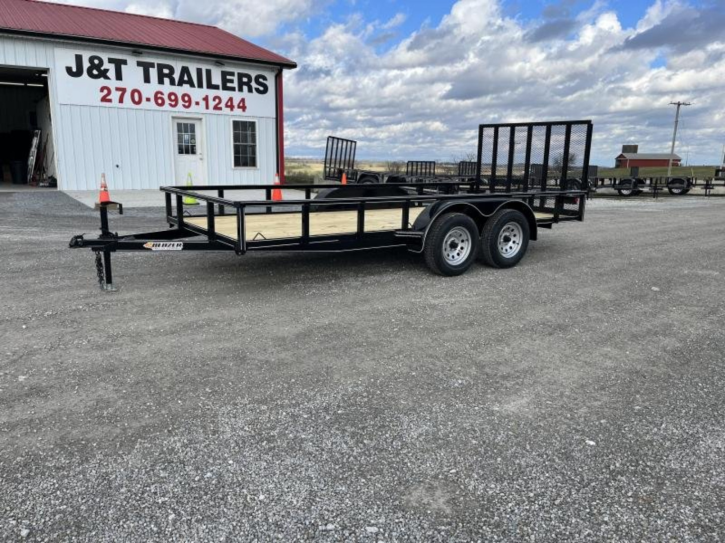 New 2025 Blazer 77"X16' Utility Trailer
