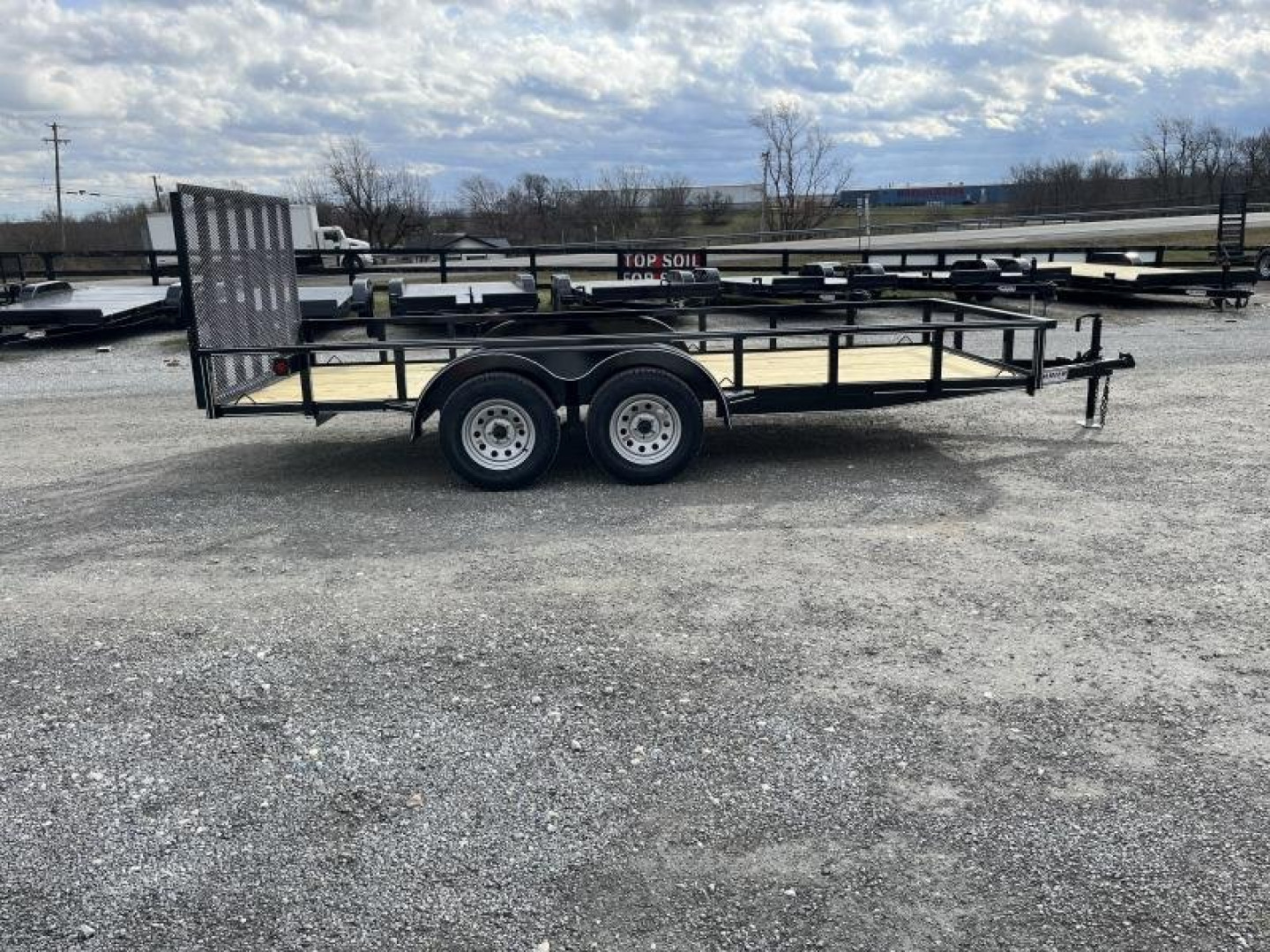 New 2025 Blazer 77"X16' Utility Trailer