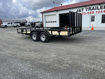 New 2025 Blazer 77"X16' Utility Trailer