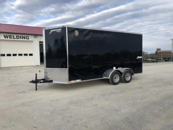 New 2025 Homesteader 7'x16' V-Nose Intrepid Enclosed Cargo Trailer
