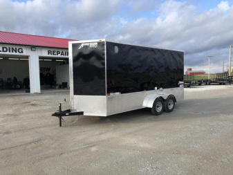 New 2025 Homesteader 7'x16' OHV V-Nose Intrepid Enclosed Cargo Trailer