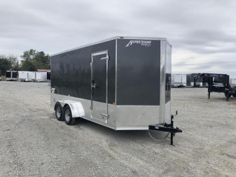 New 2025 Homesteader 7x16' OHV Enclosed Cargo Trailer
