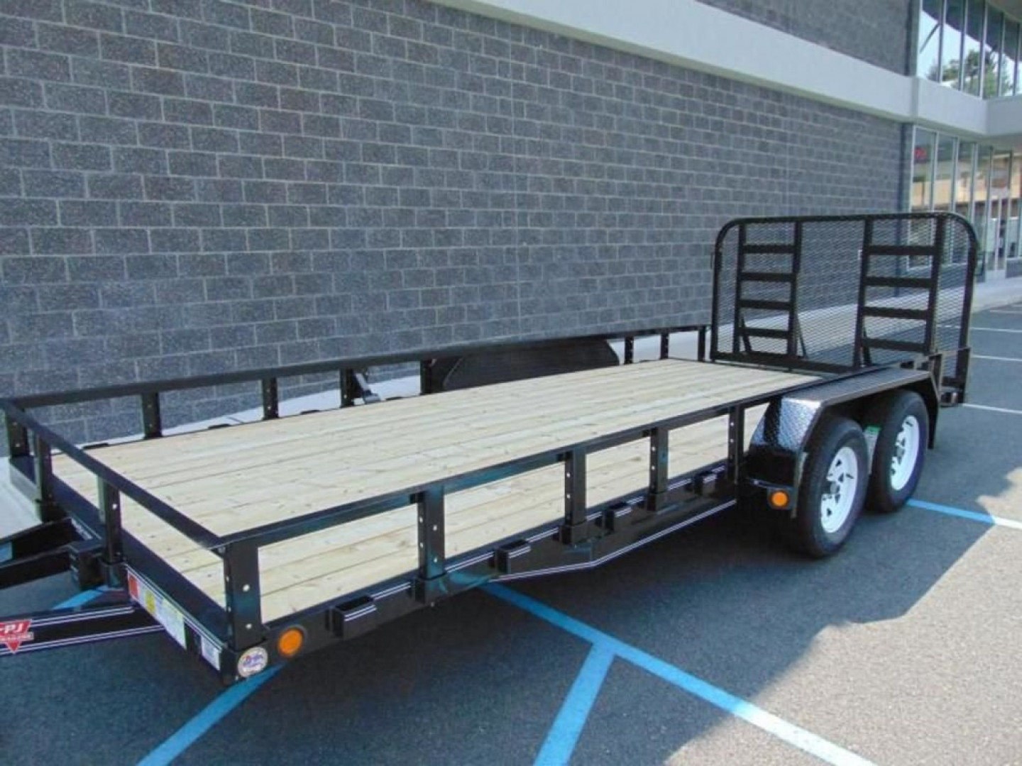 New 2024 PJ Trailers 83" Tandem Axle Channel Utility (UL) 20'