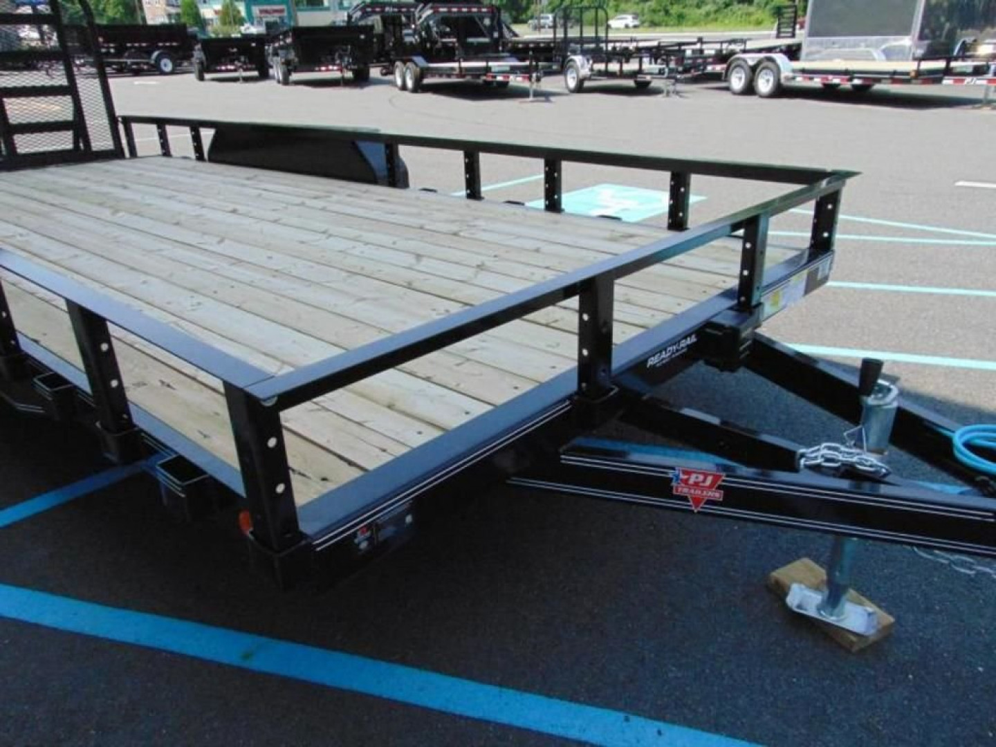 New 2024 PJ Trailers 83" Tandem Axle Channel Utility (UL) 20'