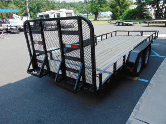 New 2024 PJ Trailers 83" Tandem Axle Channel Utility (UL) 20'