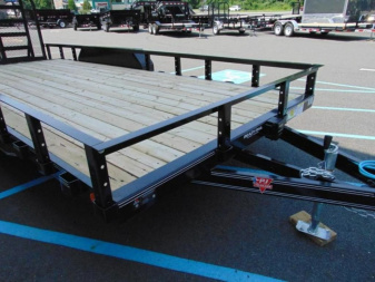 New 2024 PJ Trailers 83" Tandem Axle Channel Utility (UL) 20'