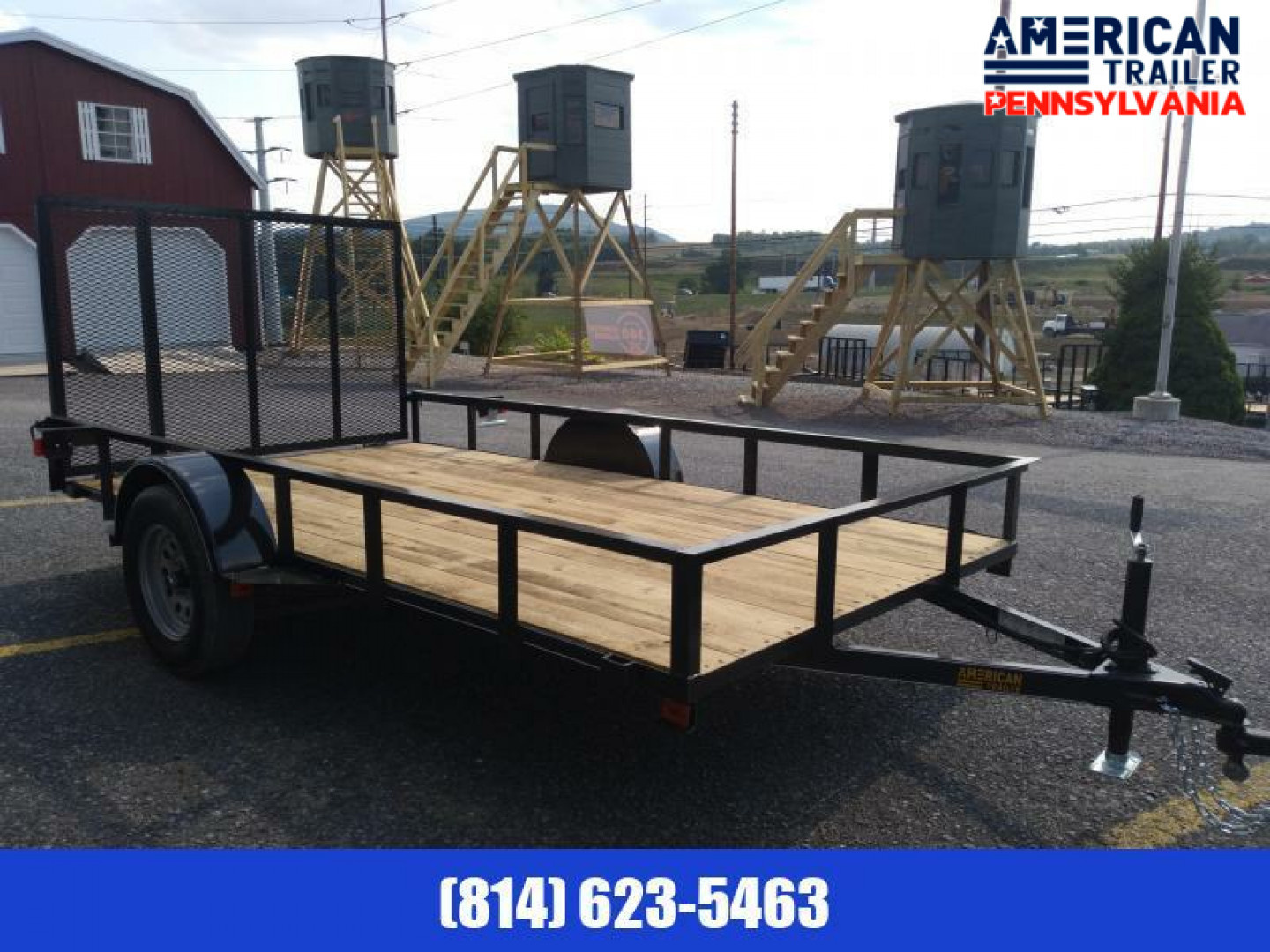 New Quality Trailers Economy Landscape / 2990 GVWR / 77"x10'